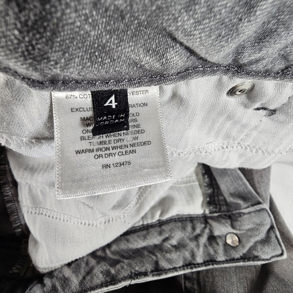 JONES NEW YORK SIGNATURE Lexington capri Women's Jeans size 4 - Picture 6 of 6